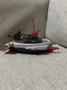 254307dz Hasbro Vintage Gi Joe 2000 Man-o-war One-man Attack Sub With Torpedo Launcher