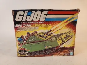 Hasbro 255078062432 G.i. Joe 1985 Mini-tank Armadillo Arah Vintage With Box