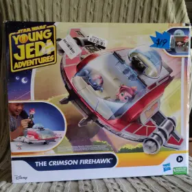 Rj-83 Hasbro 31871 Star Wars Crimson Firehawk Playset With Kai Brightstar And