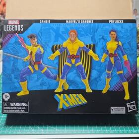 Hasbro 32621 Marvel Legends X-men Gambit Banshee Psylocke Collector Playset 3 Figures