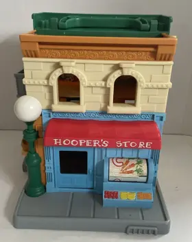 32692 Hasbro 2010 Sesame Street Workshop Hoopers Store Used Building Only