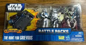 35566 Hasbro 35580/35566 Star Wars The Hunt For Grievous Battle Packs Clone