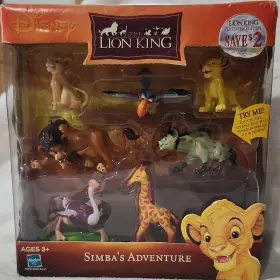 40553 Hasbro 40554/40553 The Lion King Simbas Adventure Playset 2002 Young Nala Zazu Scar Hyena