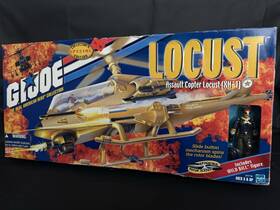 Hasbro 57718 G.i. Joe Collectors Edition Locust Xh-1 Playset Wild Bill Figure
