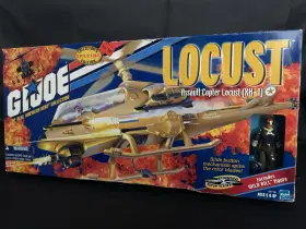 57718 Hasbro G.i. Joe Collectors Edition Locust Xh-1 Playset Wild Bill Figure