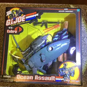 6113960100 Hasbro G.i. Joe Ocean Assault Playset Wet-suit Missile Launcher 81771