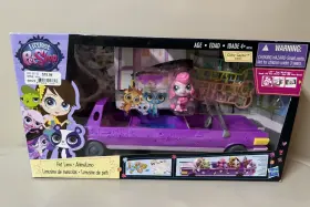 3847 Hasbro 630509253357 Littlest Pet Shop Lps Limo Limousine Set Glitzy Gately #3847 Misp 2015 Rare