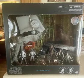 Hasbro 630509256853 Sealed New 2014 Black Series Star Wars Return Of The Jedi Battle On Endor Toysru