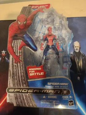 Hasbro 653569247548 Spider-man 3 Armored For Battle 2007