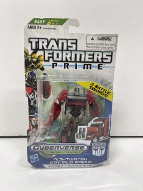 Hasbro 653569744122 Transformers Prime Cyberverse Optimus Commander Class 2011 - Moc