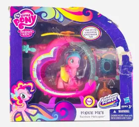 Hasbro 653569934745 My Little Pony Pinkie Pies Rainbow Helicopter Playset