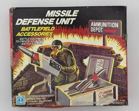 Hasbro 6650/6128 Complete 1984 G.i. Joe Missile Defense Unit Battlefield Accessories. Pre-owned