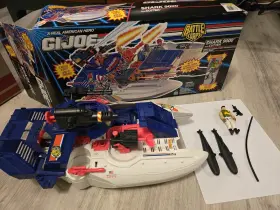 6687 Hasbro G.i. Joe Battle Corps Shark 9000 Box Cutter Figure All Pieces. Make An Offer