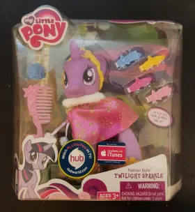 7165720001 Hasbro Mlp - Fashion Style Twilight Sparkle 2011 Ed. Nib With Loads Of Acessories