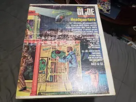 7490 Hasbro G.i. Joe Adventure Team Headquarters Playset Vintage Boxed 1972