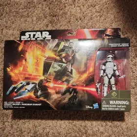 7535300002 Hasbro Star Wars Assault Walker And Stormtrooper Figure Playset