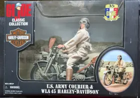 82062 Hasbro New In Box -hasbro G.i. Joe U.s. Army Courier Wla 45 Harley-davidson Playset