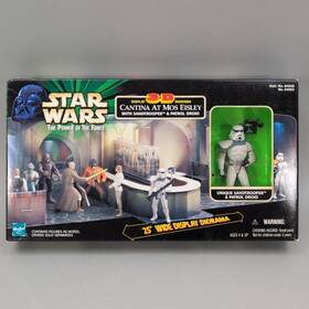 Hasbro 84063 Vintage 1998 Star Wars Mos Eisley Cantina Sandtrooper Playset Multicolor