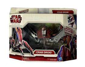 Hasbro 91362/91349 2009 Star Wars The Clone Crab Droid Vehicle