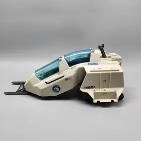 9308 Hasbro Vintage 1987 Gi Joe Cobra Wolf Snow Vehicle Arctic Tank Toy Blue Canopy