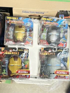 Hasbro 9657002894 Iron Man 2 Playset Mark Vi War Machine Monger Boxed Collector 2010