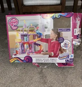 A9313 Hasbro My Little Pony Princess Twilight Sparkle Rainbow Kingdom Playset Figures