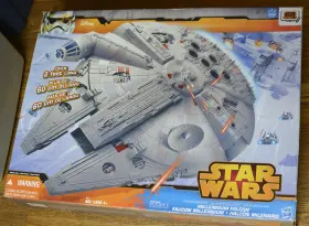 C-2604a Hasbro Star Wars Millennium Falcon Walmart Exclusive Over 2ft Long Disney New