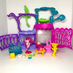 C1058 Hasbro My Little Pony Friendship Magic Movie Pinkie Pie Seapony Seashell Lagoon Playset