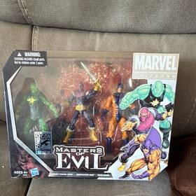 Hasbro C4016 Marvel Masters Of Evil Sdcc 2012 Figure Set Baron Zemo Radioactive Man