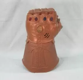 E1799 Hasbro Marvel Avengers Infinity War Thanos Gauntlet 10 Inch Lights Sounds 2017 Mcu
