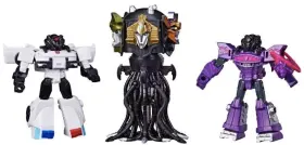 E7839 Hasbro Transformers Cyberverse Battle For Cybertron Quintesson Invasion Pack 3 Figures