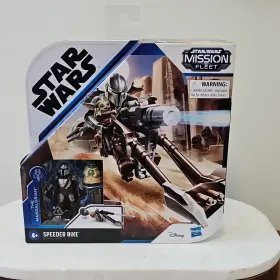 E9676 Hasbro E9690/e9676 Mint In Box Star Wars Mission Fleet Mandalorian Grogu And Speeder Bike