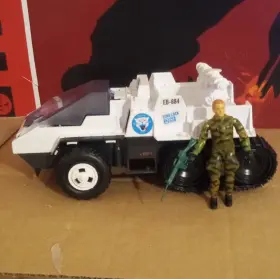Eb-884 Hasbro Rip Cord With The Gi Joe Vehicle Artic Cat Nothing Broken On
