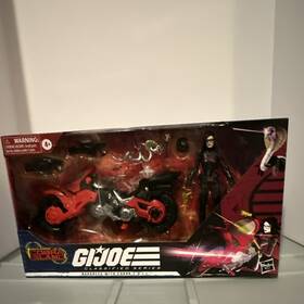 Hasbro F0091 G.i. Joe Classified Series Baroness With Cobra C.o.i.l. Motorcycle