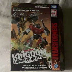 F1398 Hasbro Transformers Wfc Kingdom Maximal Skywarp With Box And Instructions