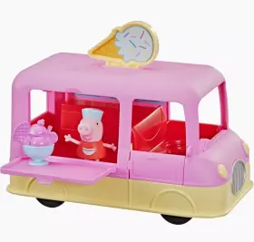 F2186 Hasbro Peppa Pig Ice Cream Truck Peppas Adventures Speech Sound Preschool Nib