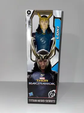 F2246 Hasbro Marvel Loki Thor Ragnarok Titan Hero Series Action Figures Set Of 4