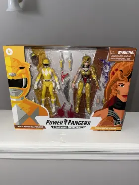 F2994 Hasbro Power Rangers Lightning Collection Yellow Ranger And Scorpina Playset