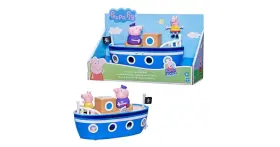 F3631 Hasbro Peppa Pig Grandpa Pigs Cabin Boat And Figure Playset