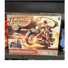 Hasbro F4058 Indiana Jones Adventure Playset Motorcycle Sidecar Figure