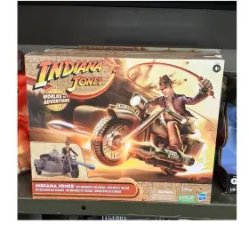 F4058 Hasbro Indiana Jones Adventure Playset Motorcycle Sidecar Figure