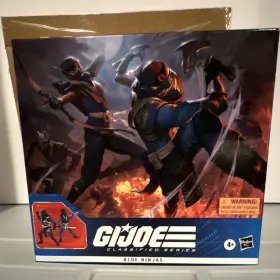 F4779 Hasbro G.i. Joe Classified Series Blue Ninjas Action Figure Set