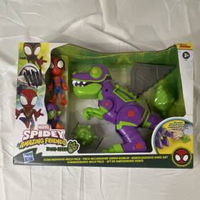 Hasbro F5051 Marvel Spidey And His Amazing Friends Goblin Mech Dinosaur Playset