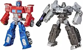 F5442 Hasbro Transformers Toys Heroes And Villains Optimus Prime Megatron 2-pack