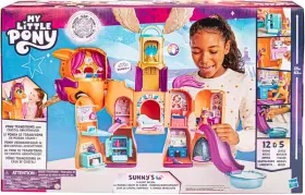 F6348 Hasbro My Little Pony New Sunnys Reveal 25 Inch Transforming Doll Interactive Playset Toy