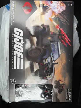F7511 Hasbro G.i. Joe Classified Series Cobra 4wd Stinger And Driver Playset