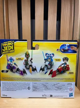 F8012 Hasbro Star Wars Young Jedi Adventures Lys Solay Figure And Speeder Bike Disney