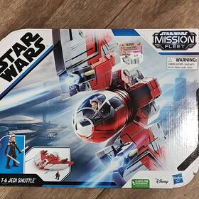 Hasbro F8350 Star Wars Mission Fleet T-6 Jedi Shuttle Playset With Ahsoka Tano Figure