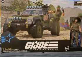F9236 Hasbro G.i. Joe Classified Clutch Vamp Vehicle Action Figure Playset