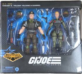 Hasbro F9439 G.i. Joe Classified Nightforce Falcon And Quarrel Action Figure Playset